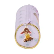 Bolsa Escolar Cilíndrica Wish Lilás 20 x 7 x 7 cm Estojos - nacloset 2