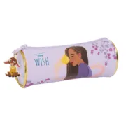 Bolsa Escolar Cilíndrica Wish Lilás 20 x 7 x 7 cm Estojos - nacloset