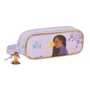 Estojo Duplo Wish Lilás 21 x 8 x 6 cm Estojo 2 Divisórias - nacloset