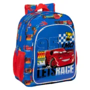 Mochila Escolar Cars Race ready Jogos | Disfarces - nacloset