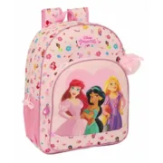 Mochila Escolar Disney Princess Summer adventures Cor de Rosa 33 x 42 x 14 cm Jogos | Disfarces - nacloset