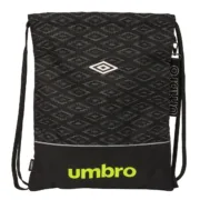 Saco Mochila com Cordas Umbro Lima Preto 35 x 40 x 1 cm Jogos | Disfarces - nacloset