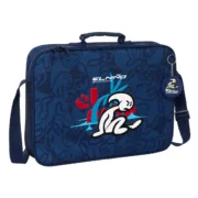 Pasta Escolar El Niño Paradise Azul Marinho 38 x 28 x 6 cm Jogos | Disfarces - nacloset