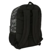 Mochila Escolar Paul Frank Join the fun Preto 30 x 46 x 14 cm Jogos | Disfarces - nacloset 2