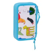 Estojo Duplo Algo de Jaime Branco 12.5 x 19.5 x 4 cm (28 Peças) Estojo 2 Divisórias - nacloset 2