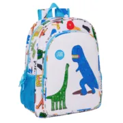 Mochila Escolar Algo de Jaime Branco 33 x 42 x 14 cm Jogos | Disfarces - nacloset
