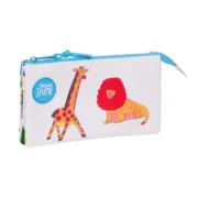 Estojo Duplo Algo de Jaime Branco 22 x 12 x 3 cm Estojo 2 Divisórias - nacloset