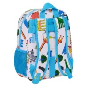 Mochila Escolar Algo de Jaime Branco 26 x 34 x 11 cm Jogos | Disfarces - nacloset 2