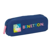Bolsa Escolar Benetton Cool Azul Marinho 18.5 x 7.5 x 5.5 cm Estojos - nacloset
