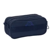 Estojo Triplo Kappa Blue night Azul Marinho 21,5 x 10 x 8 cm Estojo 3 Compartimentos - nacloset 2