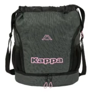 Mochila saco infantil Kappa Silver pink Cinzento 35 x 40 x 1 cm Jogos | Disfarces - nacloset