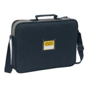 Pasta Escolar Kappa Dark navy Cinzento Azul Marinho 38 x 28 x 6 cm Jogos | Disfarces - nacloset 2