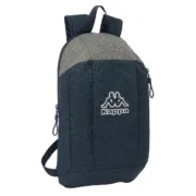 Mochila Kappa Dark navy Mini Cinzento Azul Marinho 22 x 39 x 10 cm Jogos | Disfarces - nacloset