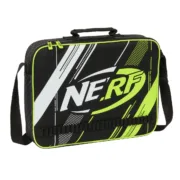 Pasta Escolar Nerf Get ready Preto 38 x 28 x 6 cm Jogos | Disfarces - nacloset