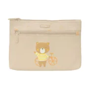 Bolsa Escolar Safta Osito Urso Bege 23 x 16 x 3 cm Estojos - nacloset