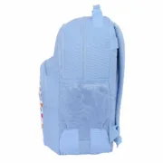 Mochila Escolar Smiley Joyful Azul Multicolor 32 x 42 x 15 cm Jogos | Disfarces - nacloset 2