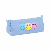 Estojo Smiley Joyful Multicolor Azul Claro 21 x 8 x 7 cm Estojos - nacloset