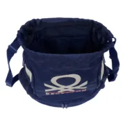 Mochila saco infantil Benetton Varsity Cinzento Azul Marinho 35 x 40 x 1 cm Jogos | Disfarces - nacloset 2