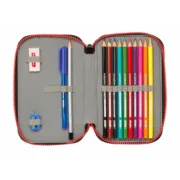 Bolsa Escolar My Hero Academia Preto 12.5 x 19.5 x 4 cm 28 Peças Estojos - nacloset 2