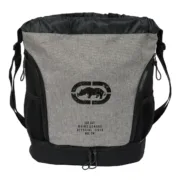 Mochila saco infantil Eckō Unltd. Rhino Preto Cinzento 35 x 40 x 1 cm Jogos | Disfarces - nacloset