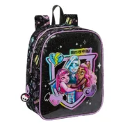 Mochila Infantil Monster High Preto 22 x 27 x 10 cm Jogos | Disfarces - nacloset