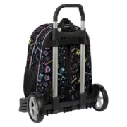 Mochila Escolar com Rodas Monster High Preto 33 x 42 x 14 cm Jogos | Disfarces - nacloset 2