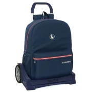Mochila Escolar com Rodas El Ganso Classic Azul Marinho 32 x 43 x 14 cm Jogos | Disfarces - nacloset