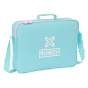 Pasta Escolar Munich Heaven Azul celeste 38 x 28 x 6 cm Jogos | Disfarces - nacloset
