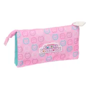 Estojo Triplo Gabby’s Dollhouse Party Cor de Rosa 22 x 12 x 3 cm Estojo 3 Compartimentos - nacloset 2