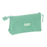 Estojo Triplo Munich Basic Turquesa 22 x 12 x 3 cm Estojo 3 Compartimentos - nacloset 2