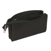 Estojo Triplo Kings League Porcinos Preto 22 x 12 x 3 cm Estojo 3 Compartimentos - nacloset 2