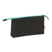 Estojo Triplo Kings League El barrio Preto 22 x 12 x 3 cm Estojo 3 Compartimentos - nacloset 2