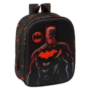 Mochila Escolar Batman Preto 22 x 27 x 10 cm 3D Jogos | Disfarces - nacloset