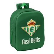 Mochila Escolar Real Betis Balompié Verde 22 x 27 x 10 cm 3D Jogos | Disfarces - nacloset