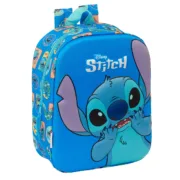 Mochila Escolar Lilo & Stitch Azul 22 x 27 x 10 cm 3D Jogos | Disfarces - nacloset