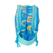 Estojo Duplo Lilo & Stitch Azul 21 x 8 x 6 cm 3D Estojo 2 Divisórias - nacloset 2