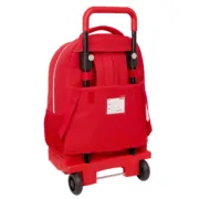 Mochila Escolar com Rodas Sevilla Fútbol Club Vermelho 33 x 45 x 22 cm Jogos | Disfarces - nacloset 2