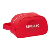 Nécessaire de Viagem Sevilla Fútbol Club Vermelho Desportivo 26 x 15 x 12 cm Desporto | Lazer - nacloset