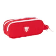 Estojo Duplo Sevilla Fútbol Club Vermelho 21 x 8 x 6 cm Estojo 2 Divisórias - nacloset 2