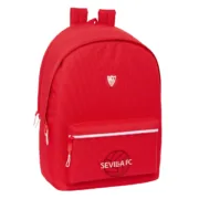 Mochila para Portátil e Tablet com Saída USB Sevilla Fútbol Club Vermelho 31 x 44 x 18 cm Informática | Computadores - nacloset
