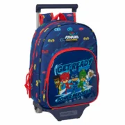 Mochila Escolar com Rodas PJ Masks Ready Azul Marinho 26 x 34 x 11 cm Jogos | Disfarces - nacloset