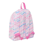 Mochila Escolar Barbie Logomania Rosa Claro 33 x 42 x 15 cm Jogos | Disfarces - nacloset 2