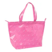 Bolsa Mulher Barbie Logomania Cor de Rosa 54 x 35 x 17 cm Acessórios de Moda - nacloset 2