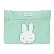 Estojo Duplo Miffy Menta Menta 23 x 16 x 3 cm Estojo 2 Divisórias - nacloset