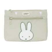 Estojo Duplo Miffy Niebla Cinzento 23 x 16 x 3 cm Estojo 2 Divisórias - nacloset