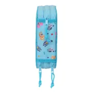 Estojo Triplo Bluey Azul celeste 12,5 x 19,5 x 5,5 cm 36 Peças Estojo 3 Compartimentos - nacloset 2