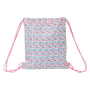 Saco Mochila com Cordas Moos Flores Multicolor 35 x 40 x 1 cm Jogos | Disfarces - nacloset 2