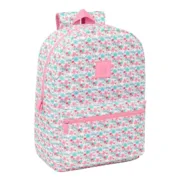 Mochila para notebook Moos Flores Multicolor 32 x 43 x 14 cm Informática | Computadores - nacloset