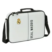 Pasta Escolar Real Madrid C.F. Branco Cinzento 38 x 28 x 6 cm Jogos | Disfarces - nacloset