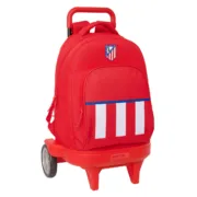 Mochila Escolar com Rodas Atlético Madrid Vermelho 33 x 45 x 22 cm Jogos | Disfarces - nacloset